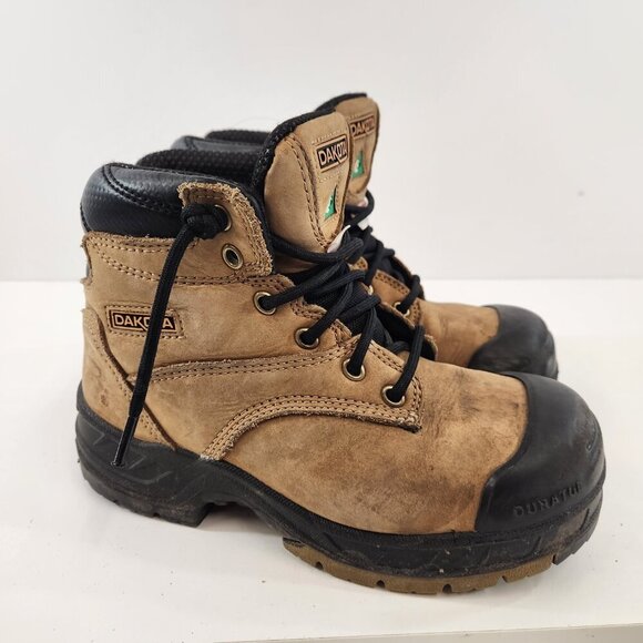 Dakota T-Max Insulated Steel Toe Boots Womens Size 6 - Picture 3 of 11